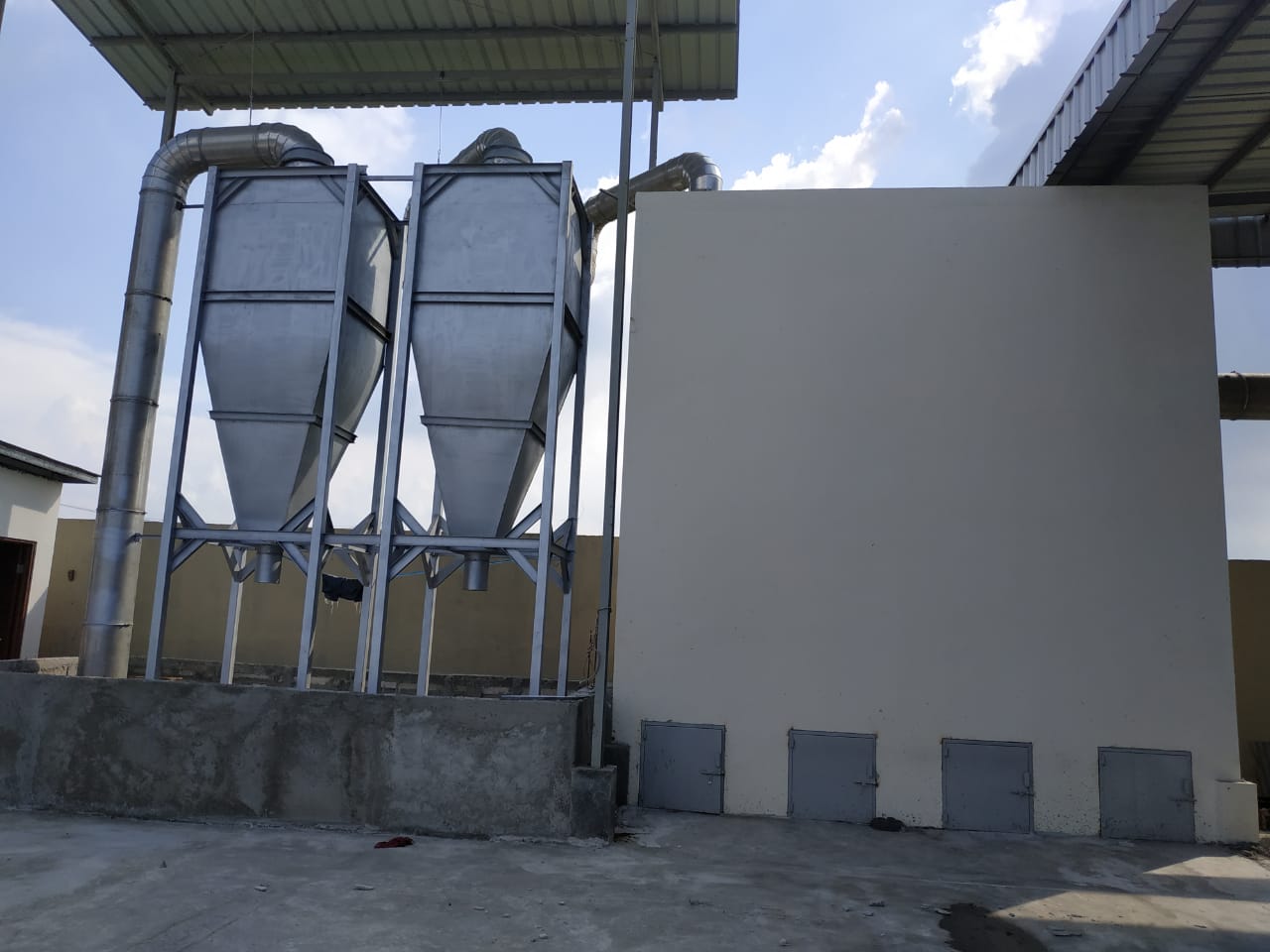 instalasi tungku sekam