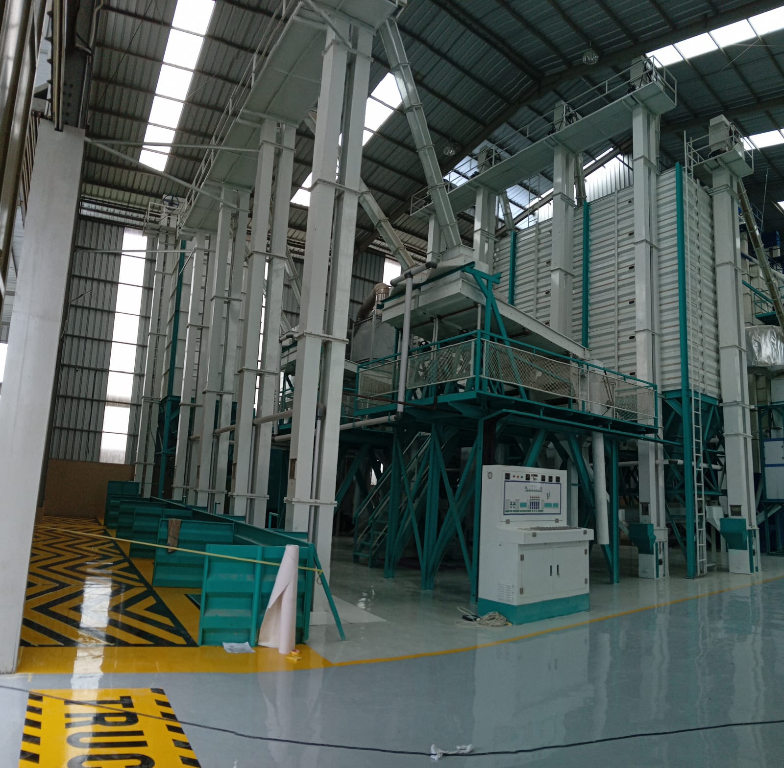 instalasi cleaner padi basah (ks)