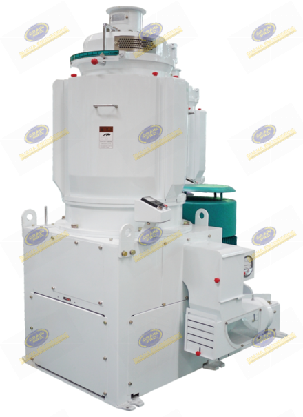 Vertical Type Emery Roller Whitener MNMLs 40